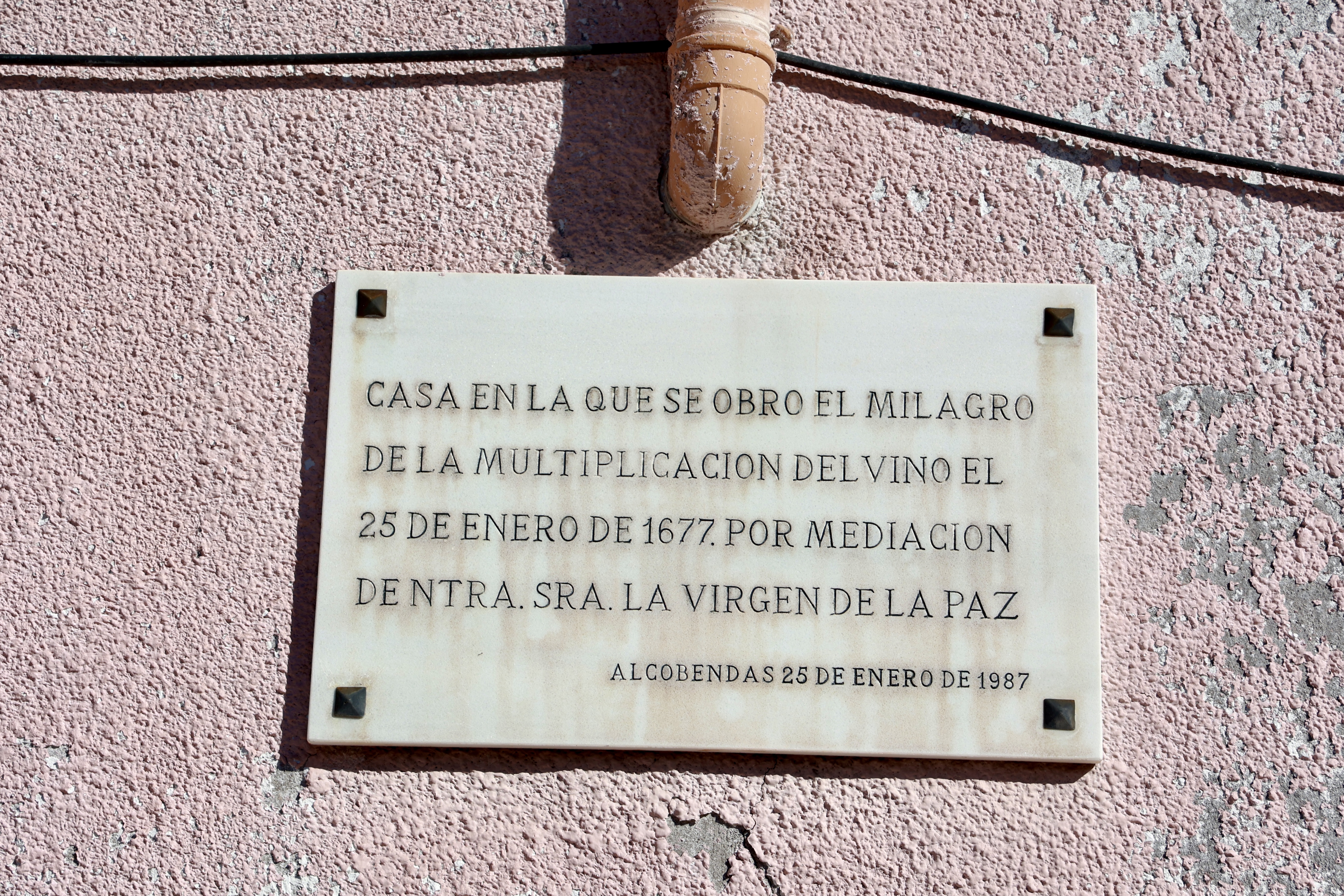 Inauguración Plaza del MIlagro
