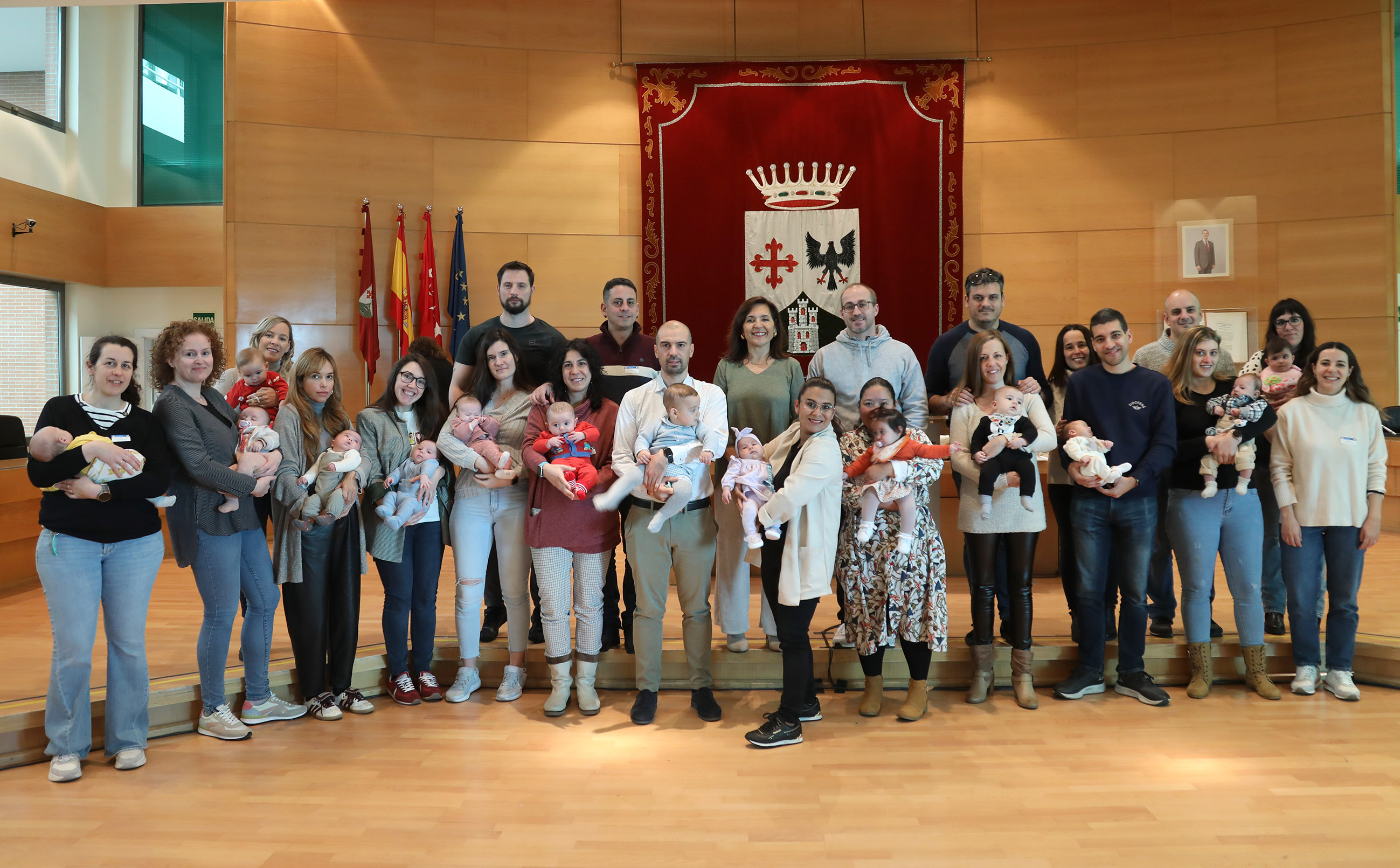 Entrega canastillas