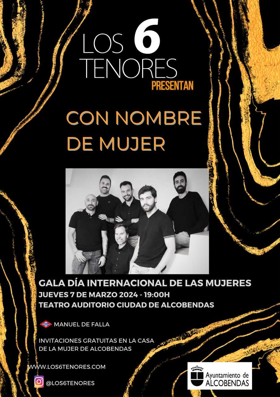 Campaña 8M 2024 - Concierto Los 6 Tenores