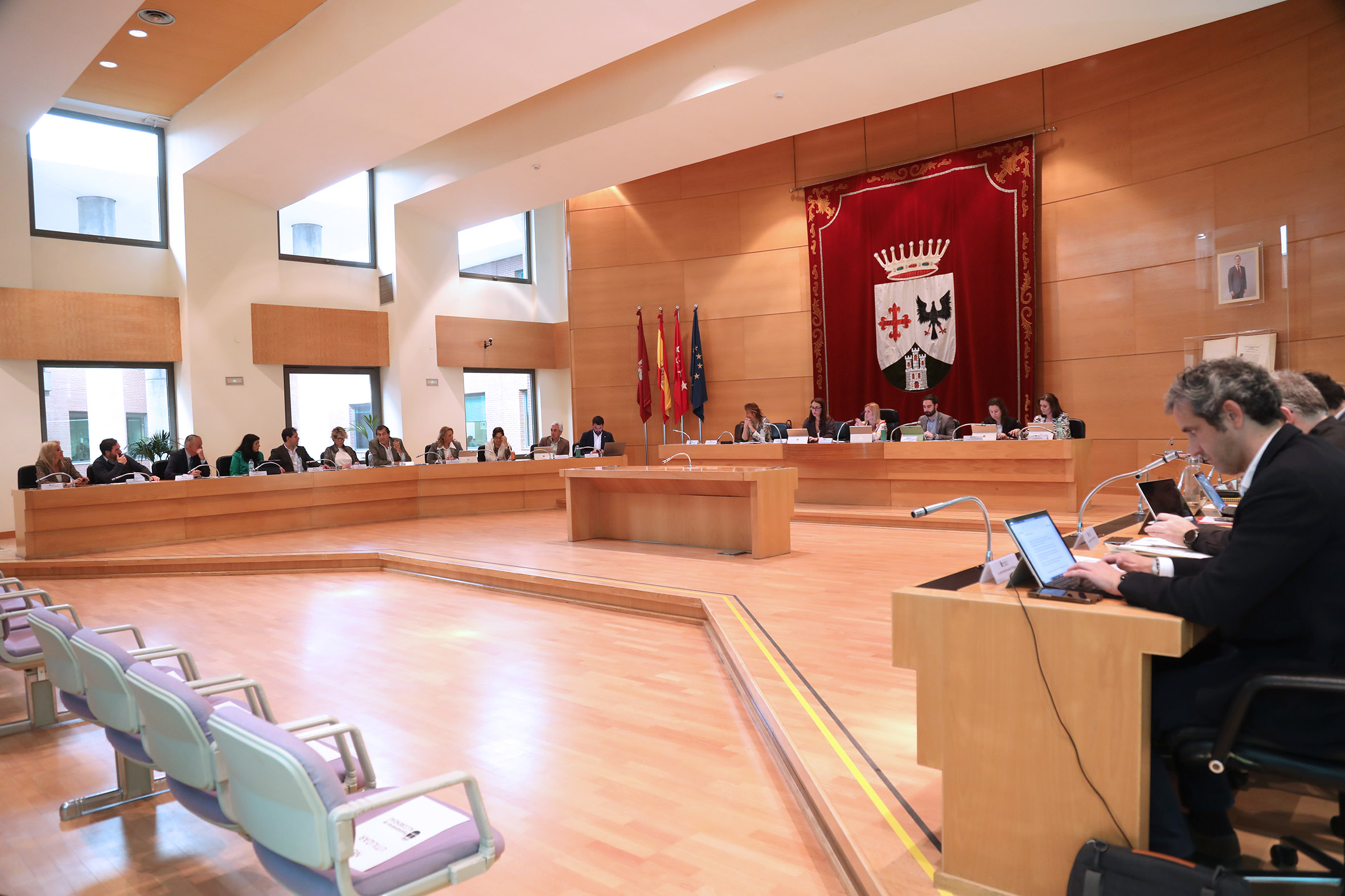 Hoy el pleno ha dado cuenta definitivamente en los cambios que afectan a Más Mádrid y Futuro Alcobendas