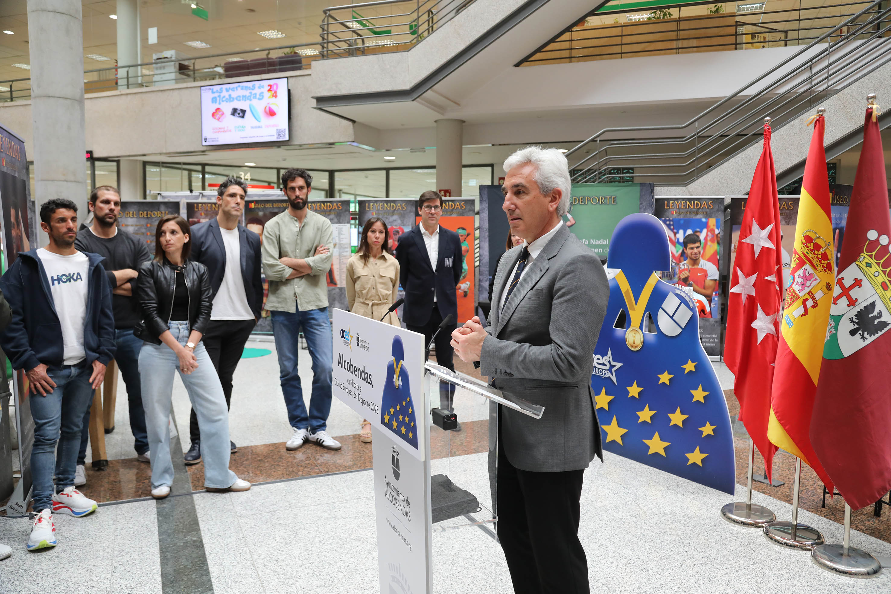 Inauguración Leyendas del Deporte