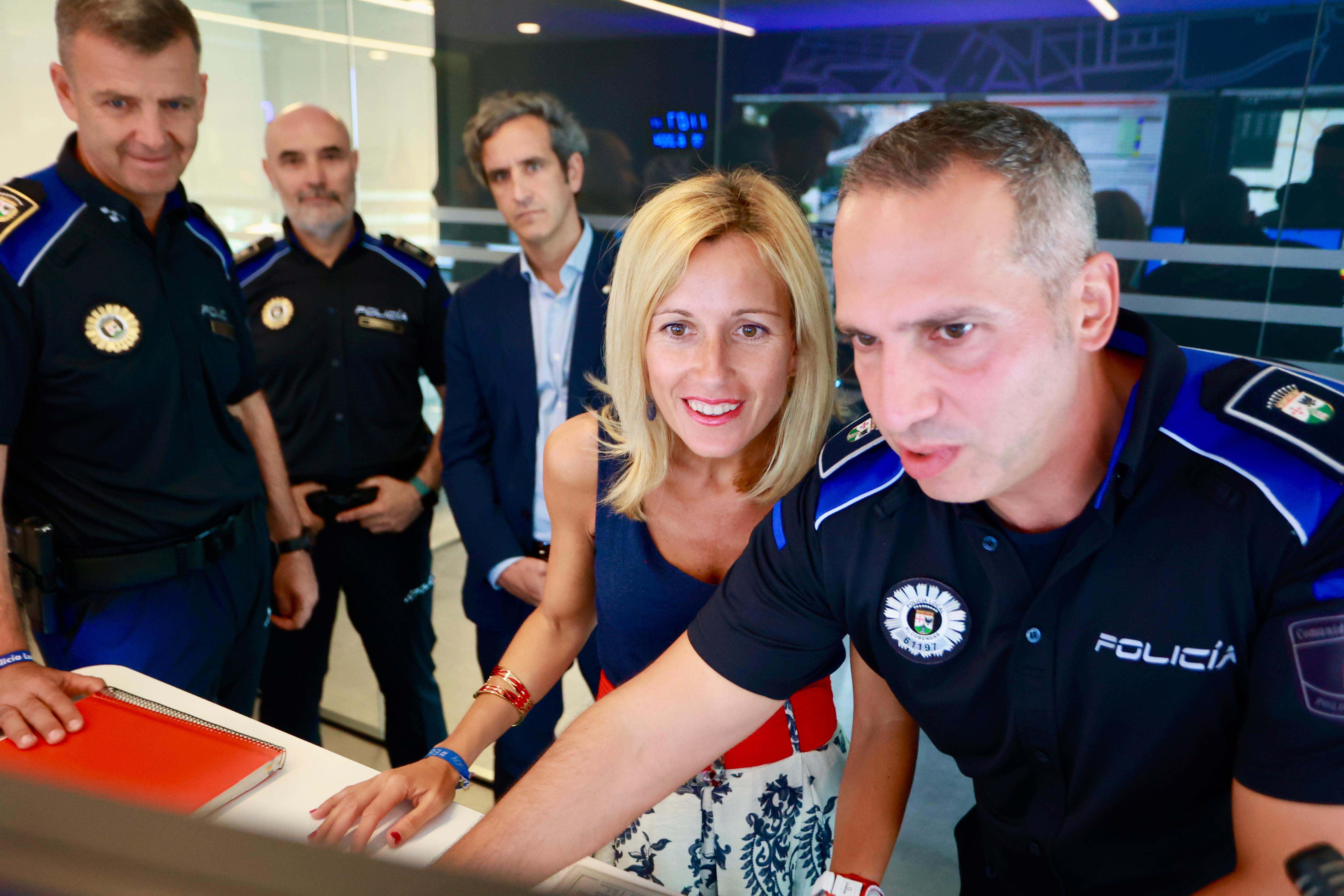 Para la alcaldesa, el CECOM es un gran paso para afianzar la seguridad en la ciudad