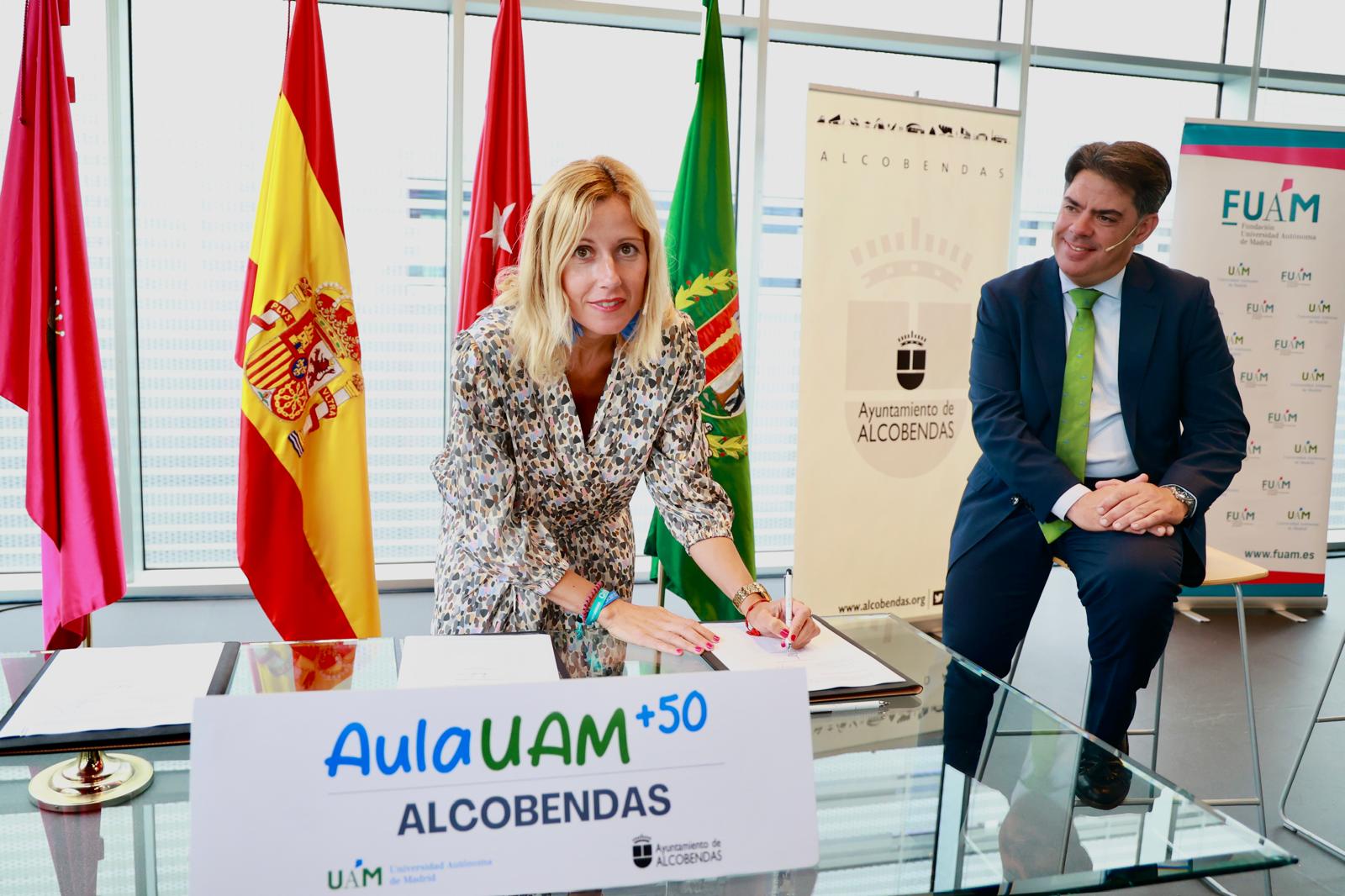 Convenio Aula UAM +50 de Alcobendas