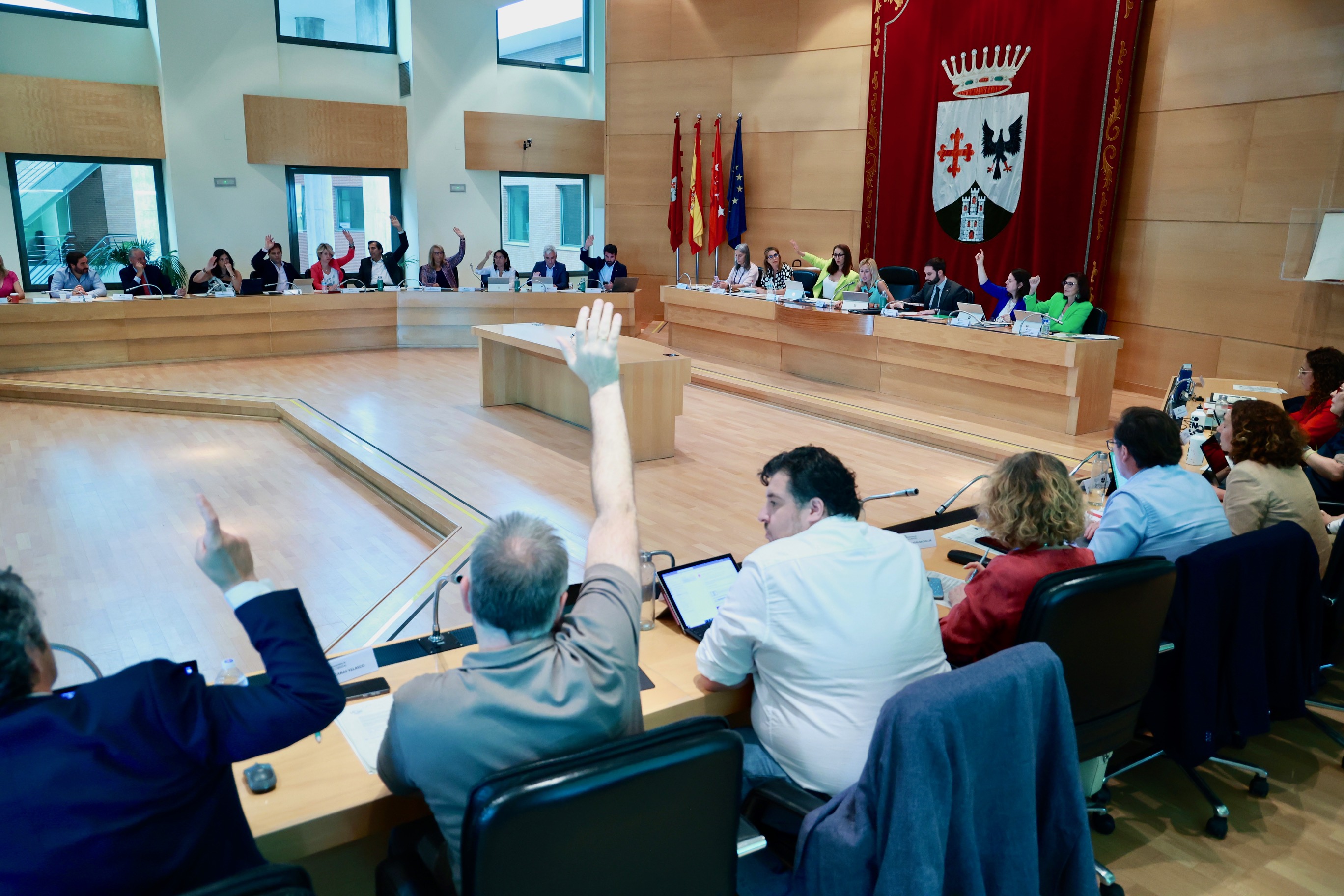 Tan solo se ha aprobado una moción por unanimidad