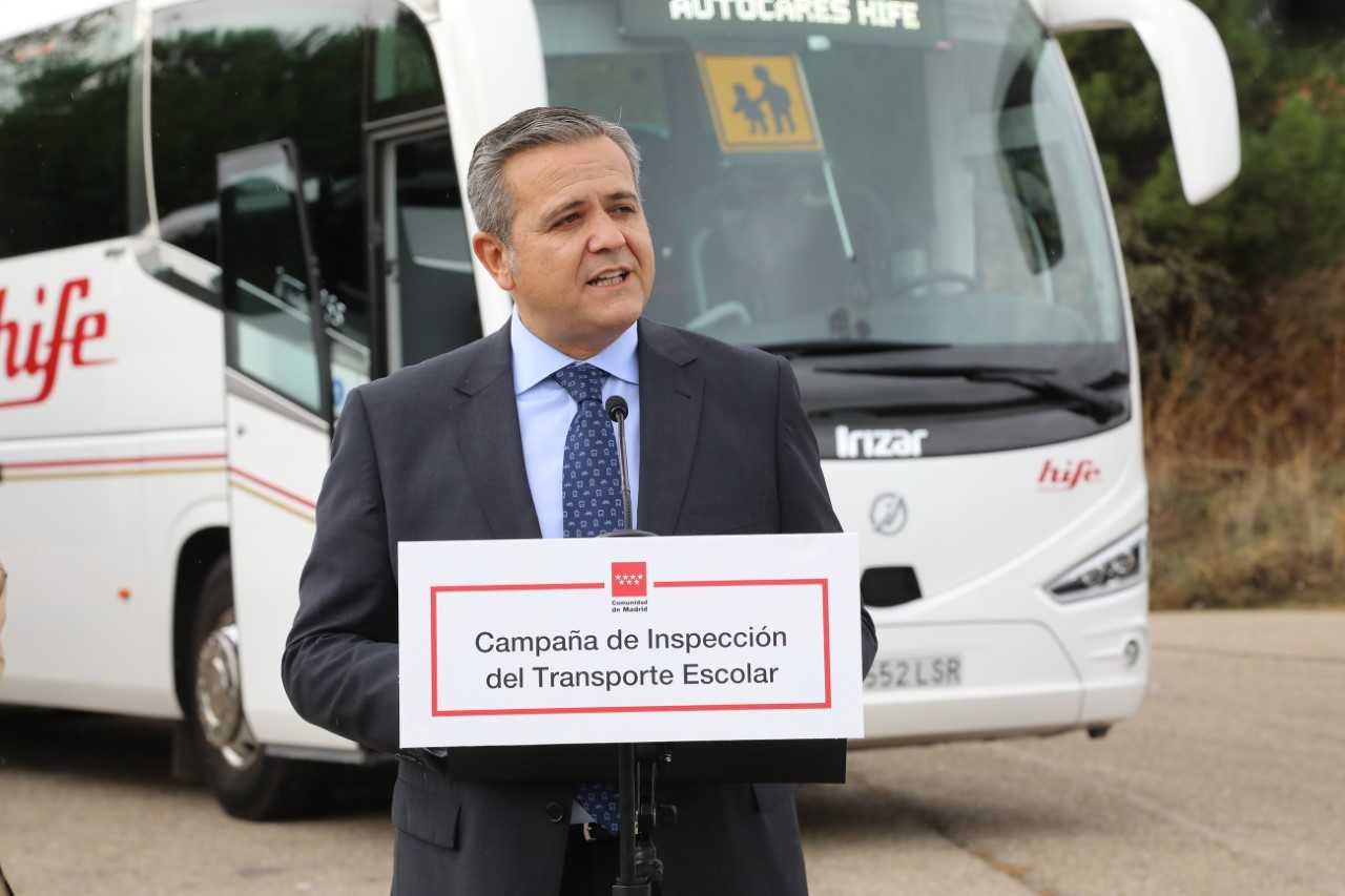 Inspección transporte escolar