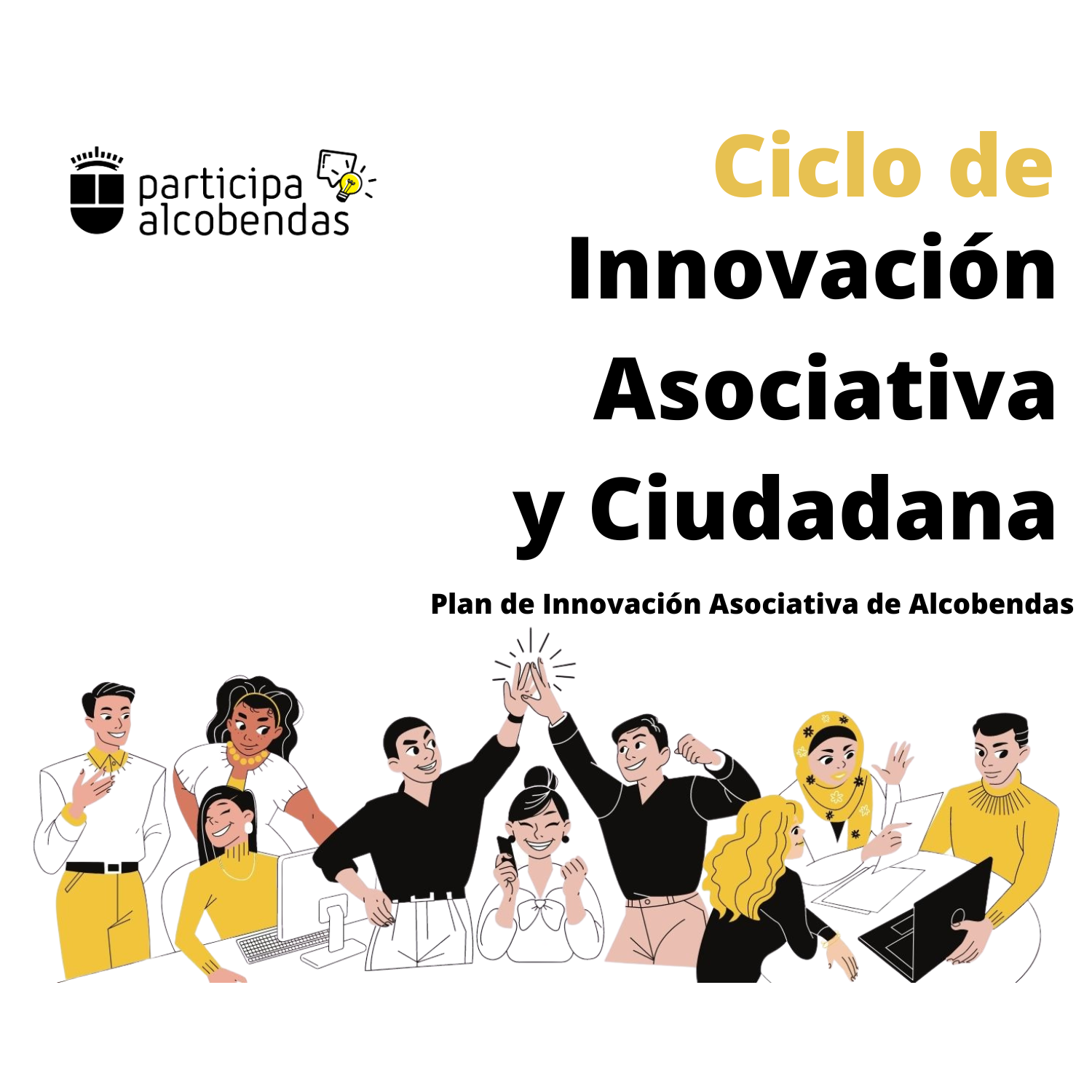 Logo ciclo innovación ciudadana C