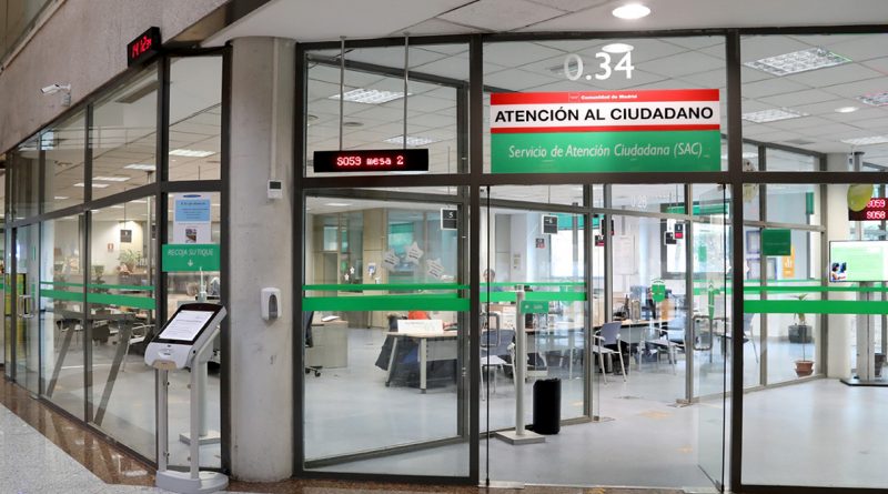 Distinción oficina atención ciudadana comunidad de Madrid