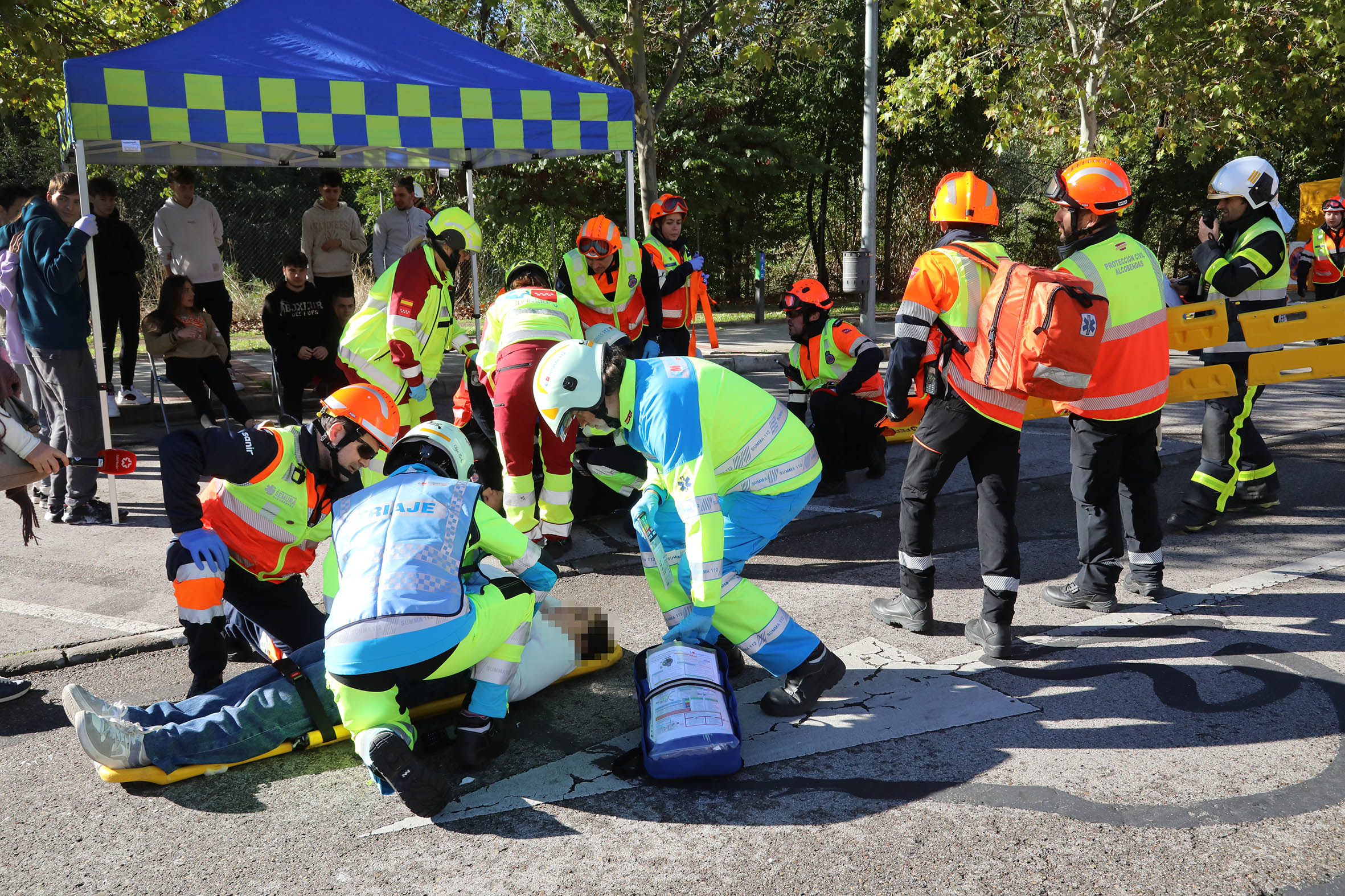Simulacro de emergencias