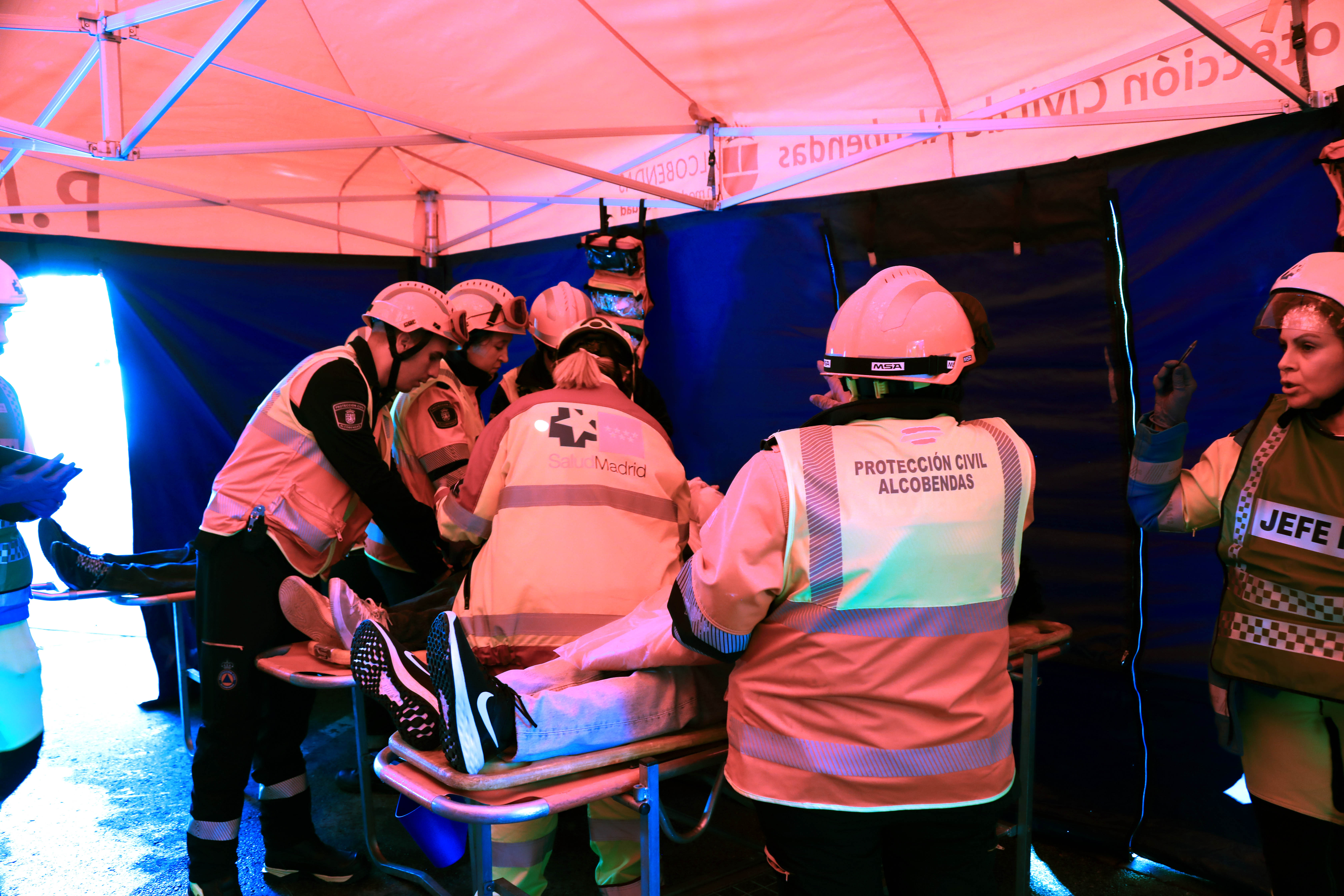 Simulacro de emergencias