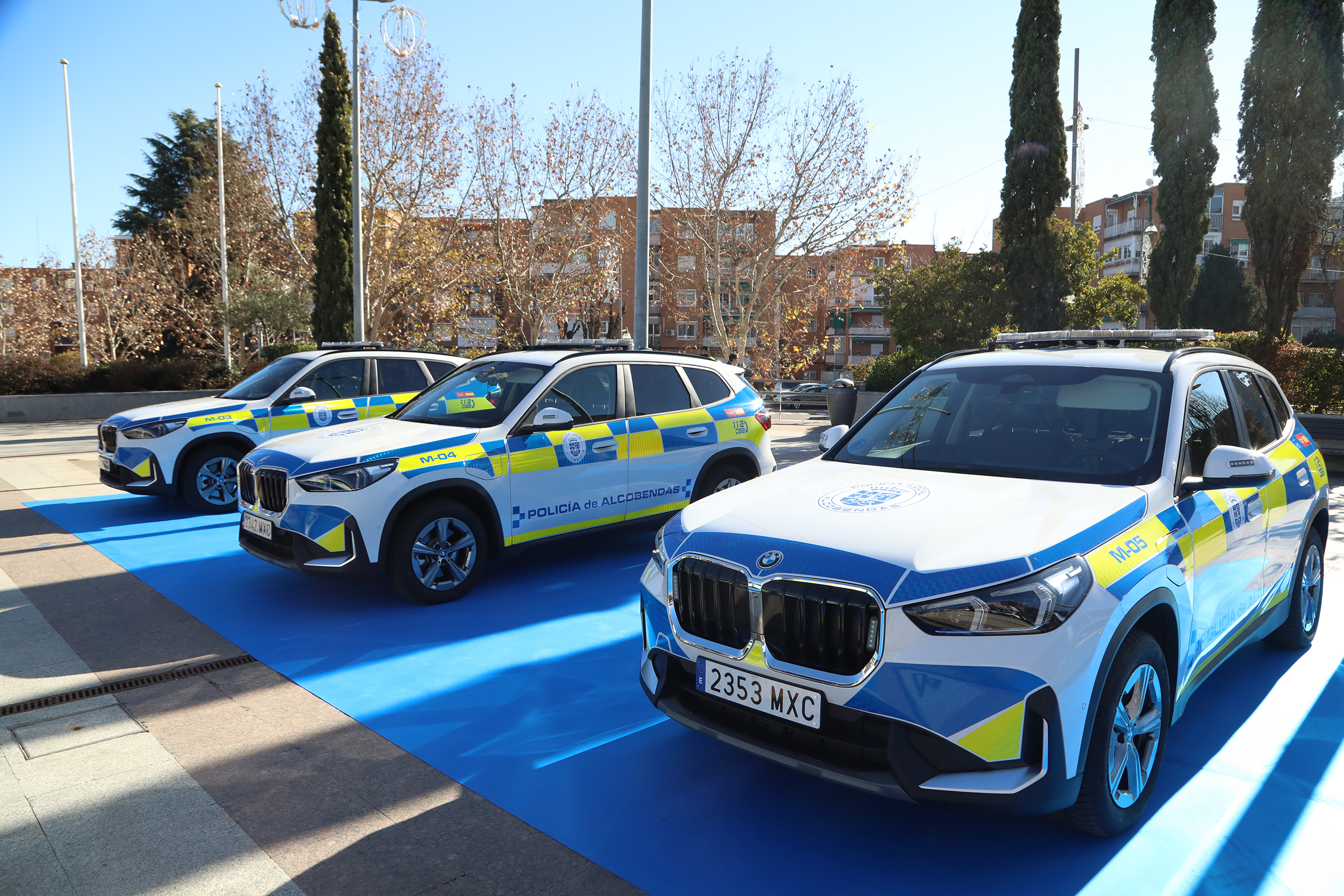 Nuevos vehículos policía
