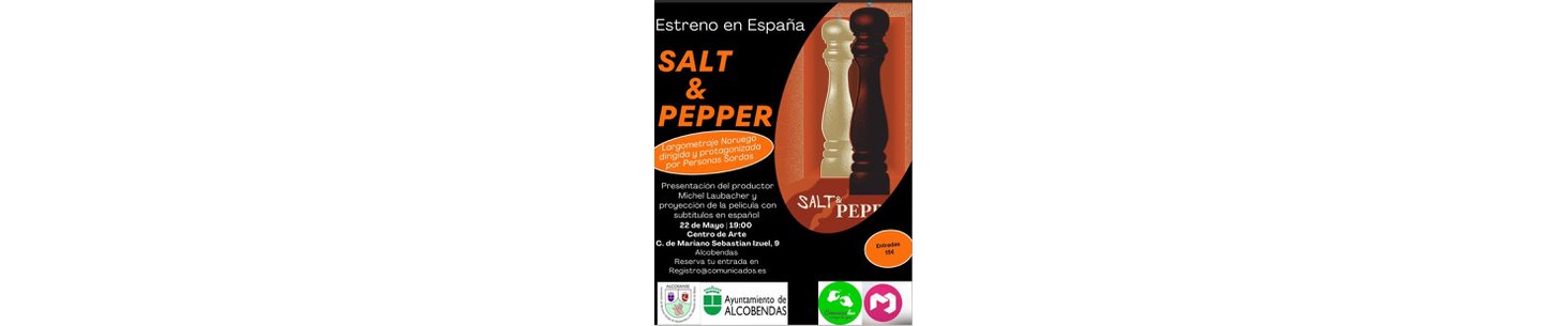 Cartel película Salt and Pepper