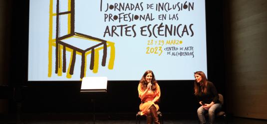 Presentación proyecto Construyendo un canto abierto_I jornada inclusion artes escenicas