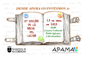 La noche de los libros. APAMA
