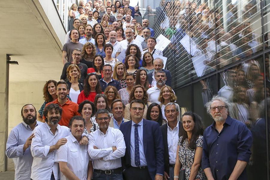  Autoridades y alumnos. Graduación alumnos Escuela de Fotografía PIC.A. -2019
