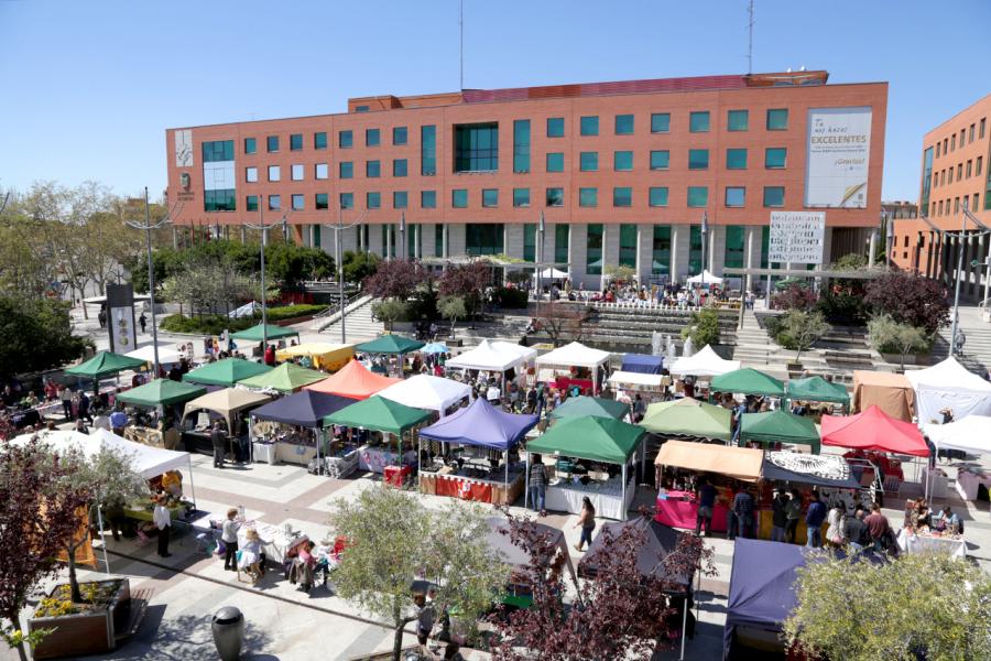 Días Europeos de la Artesanía - Paseo del Arte y la Artesanía - Panorámica de la feria.