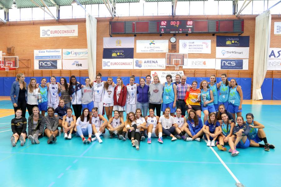 Torneo Antonio de la Serna de Baloncesto - Imagen de todas las participantes del torneo.