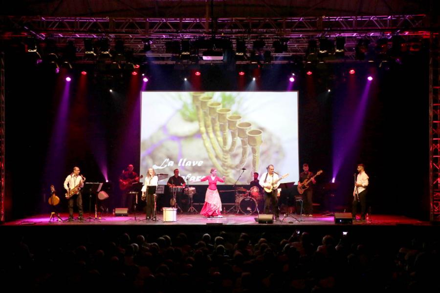 Espectáculo de danza y música. 