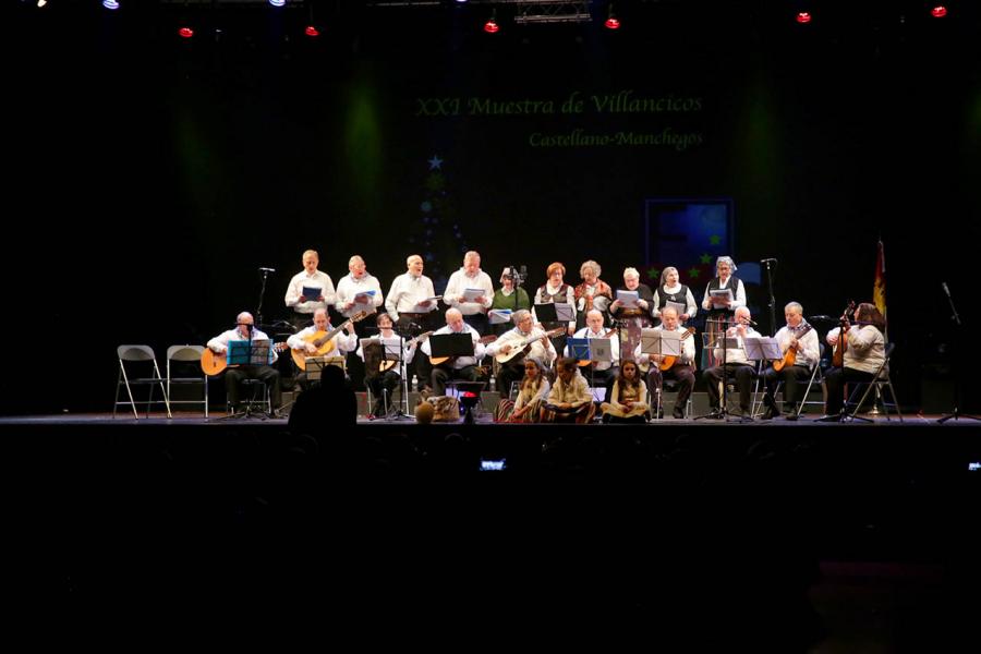  Vista general de grupo musical y coral participante. Certamen de Villancicos Castellano Manchegos - 2019