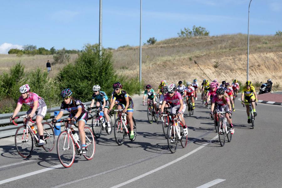 Copa de España Ciclismo Féminas - Imagen de un momento de la carrera ciclista "Copa de España Ciclismo Féminas".