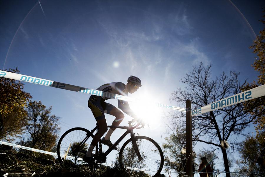 Copa de Madrid de Ciclocross - Un ciclista.