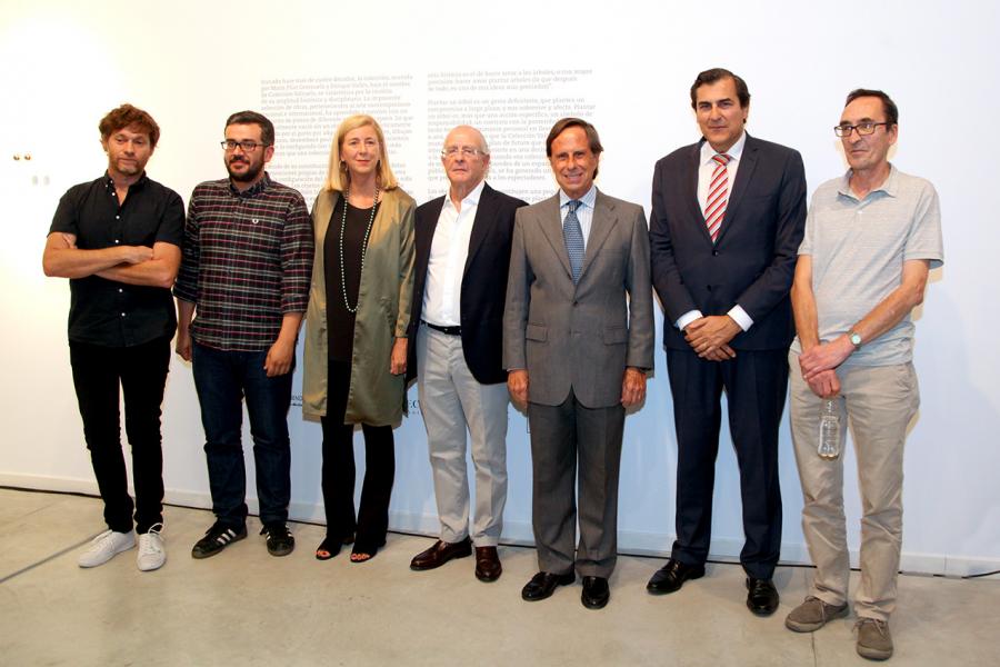 Representantes del consistorio y autoridades de la Colección. 