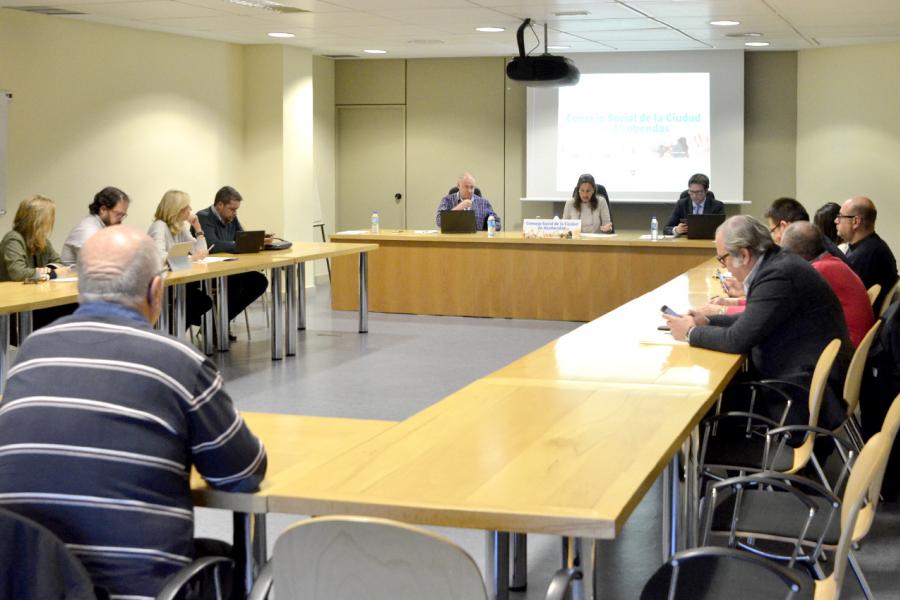Reunión del Consejo Social de la Ciudad 01/12/17 - Imagen  de un momento de la reunión.
