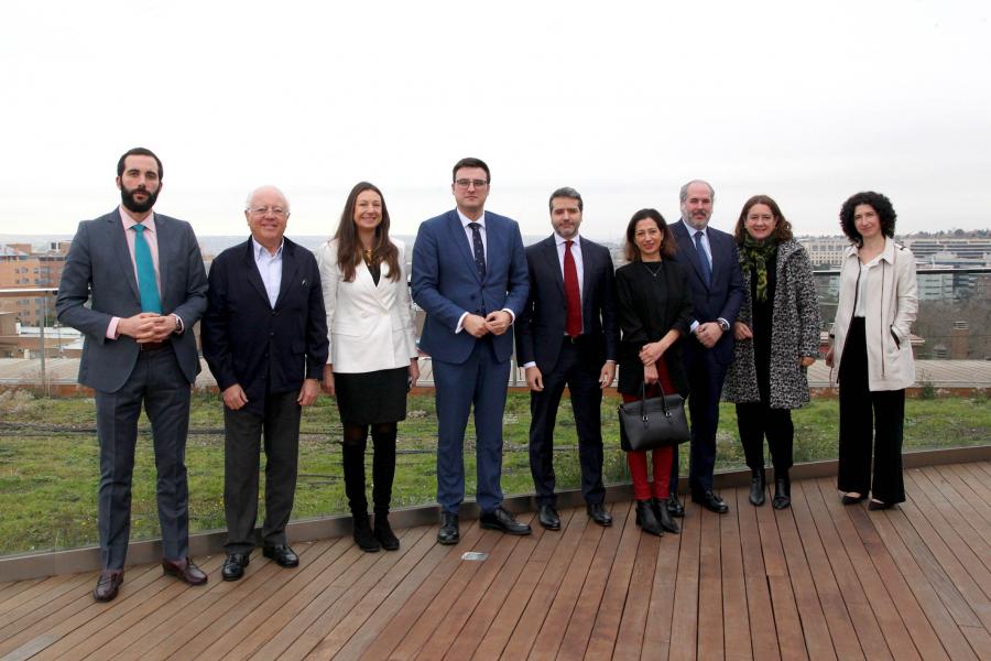 Concejal Miguel Ángel Arranz y demás participantes al evento. - 2020