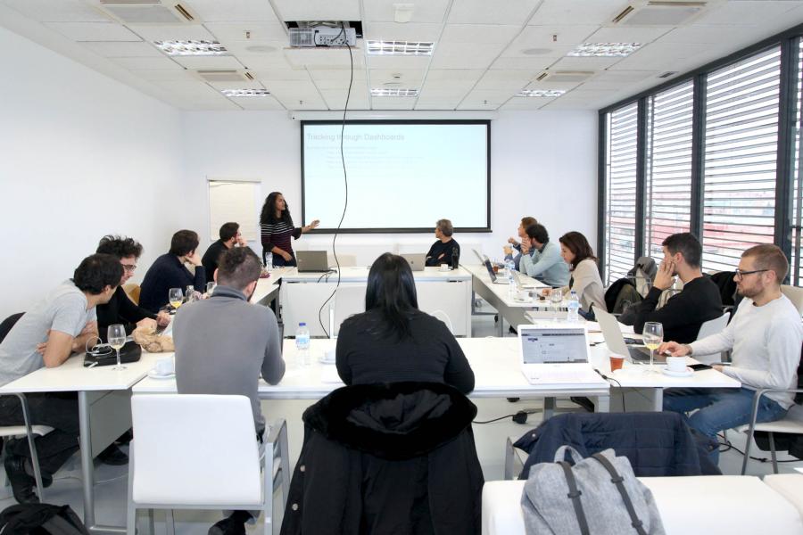 Momento de la ponencia