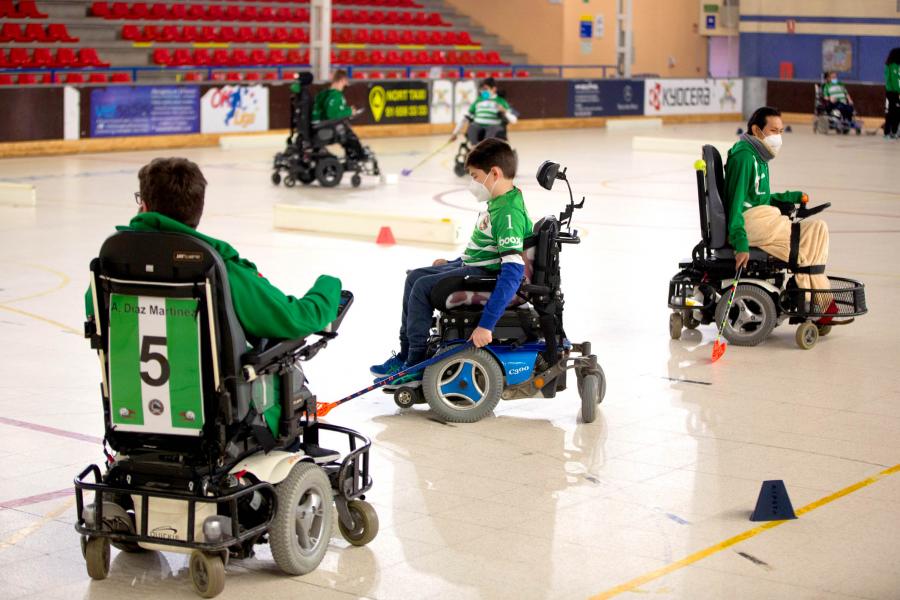Jugadores. Jornada Hockey en Silla de Ruedas - 2021