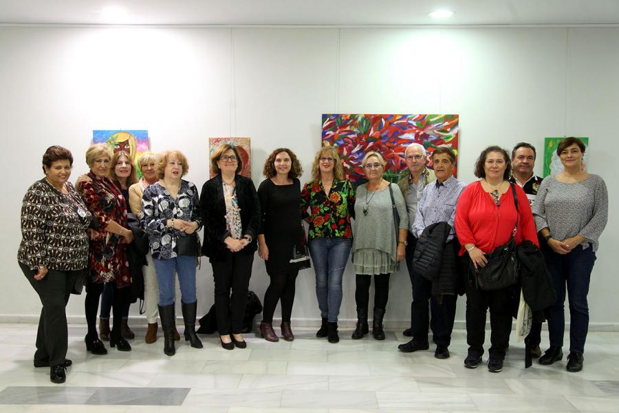 Concejalas Rosario Tamayo, Ana Soto y participantes - 2019