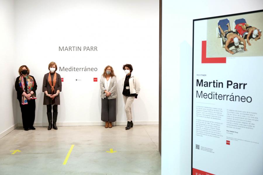 Concejalas en la visita a la exposición - 2021