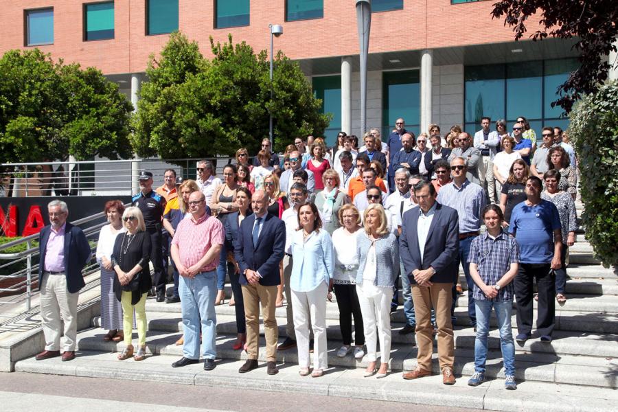 Delegación municipal durante el evento