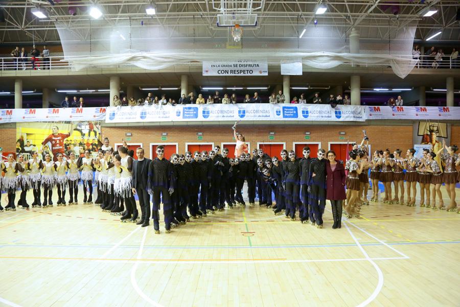 Campeonato Autonómico de Patinaje - Grupos Patinaje Show - Imagen de los equipos participantes.