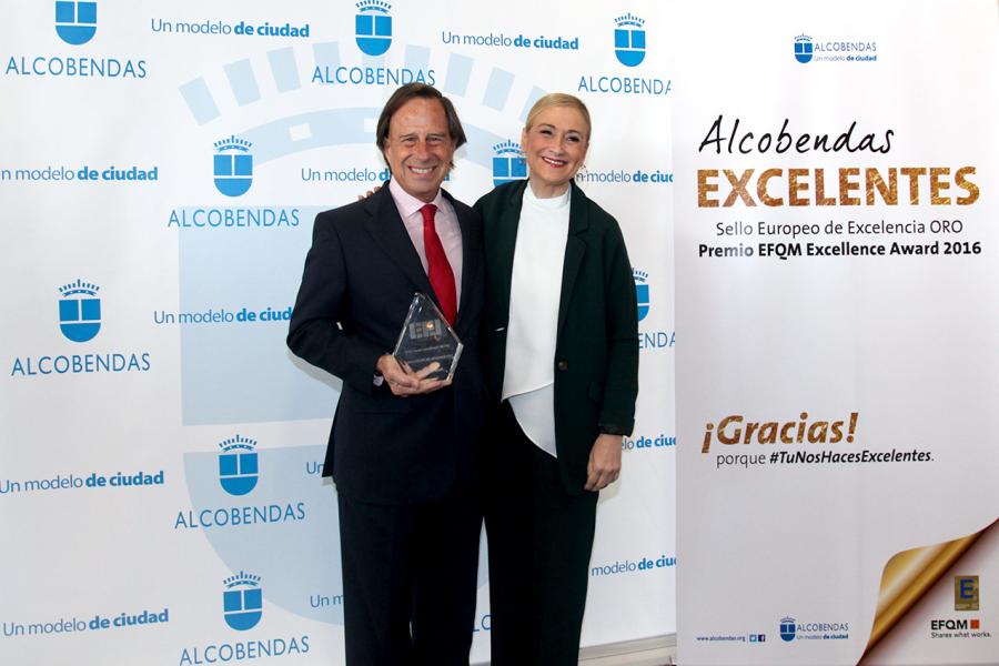 Jornada en torno a la Excelencia en la Gestión en Alcobendas (Photocall) - Personalidades.