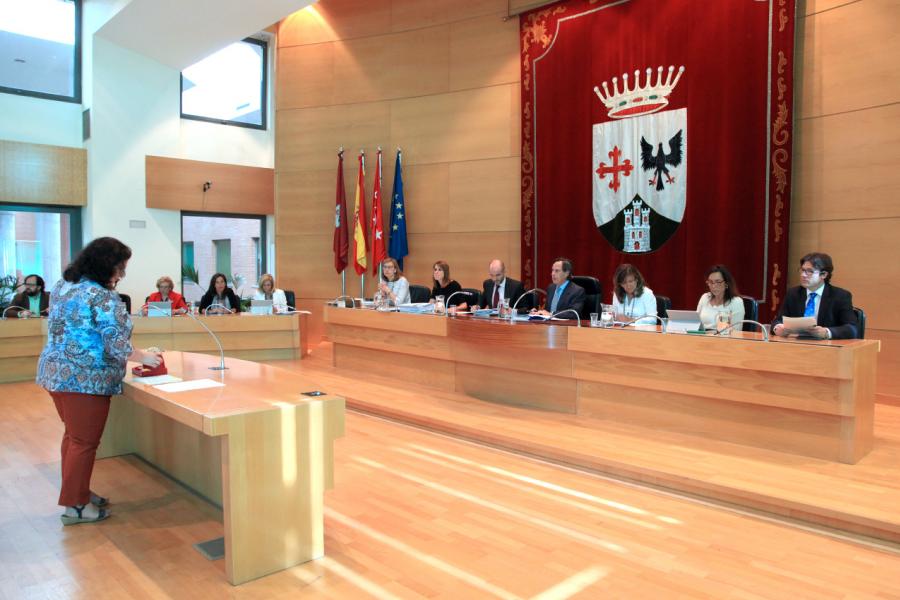 Sorteo durante el pleno