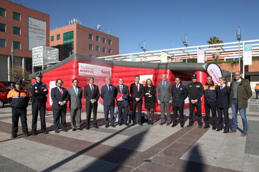 Presentación Semana de la Prevención de Incendios -  Todos los promotores de las jornadas.