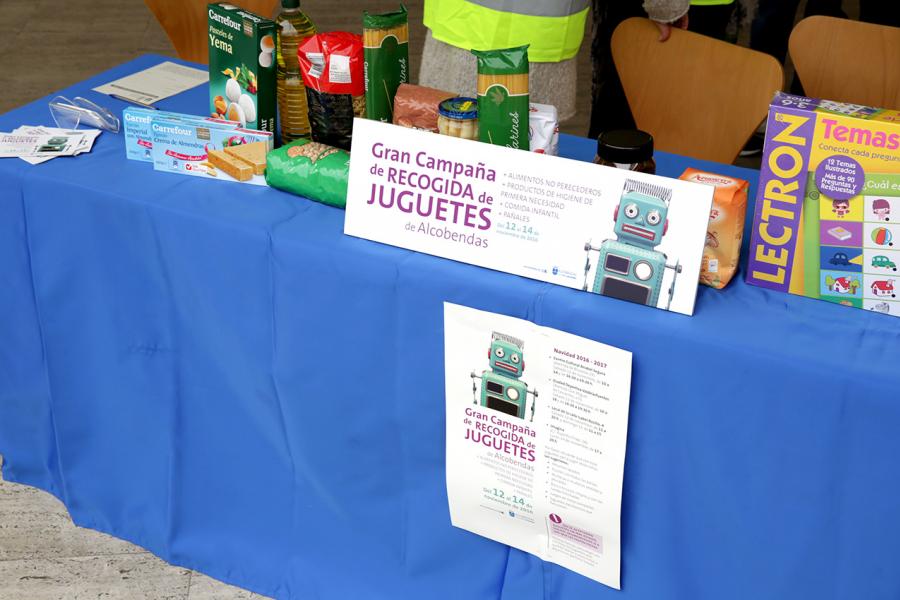 Campaña de Recogida de Juguetes -  Los juguetes expuestos.