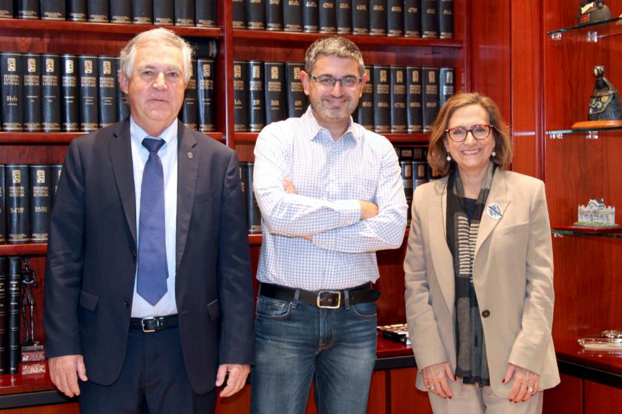 Reunión del Alcalde Rafael Sanchez Acera con Rector y Vicerrector de la UAM - 2019
