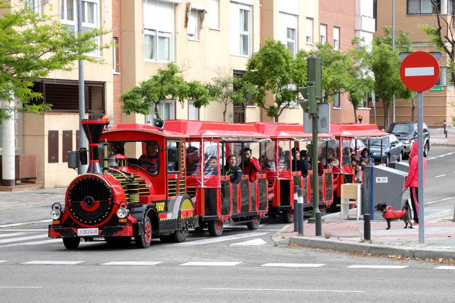 Tren del Arte - Imagen del público en el tren del arte.