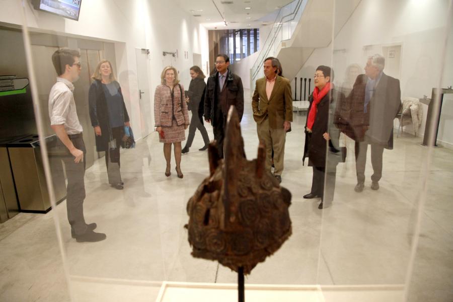 Visita Guiada a la Exposición Colección Sánchez-Ubiria - Grupal de la visita.