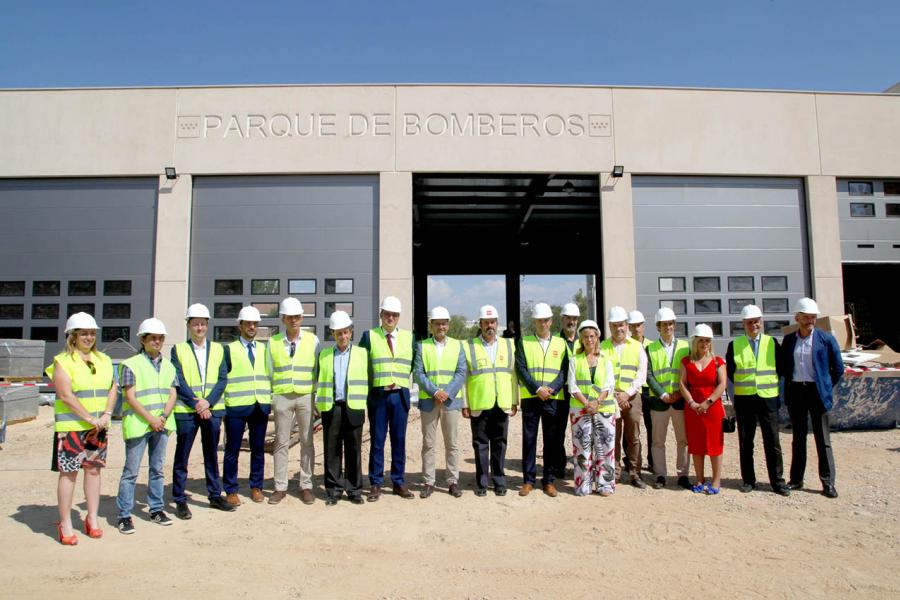 Vista general de los asistentes a la visita - 2019