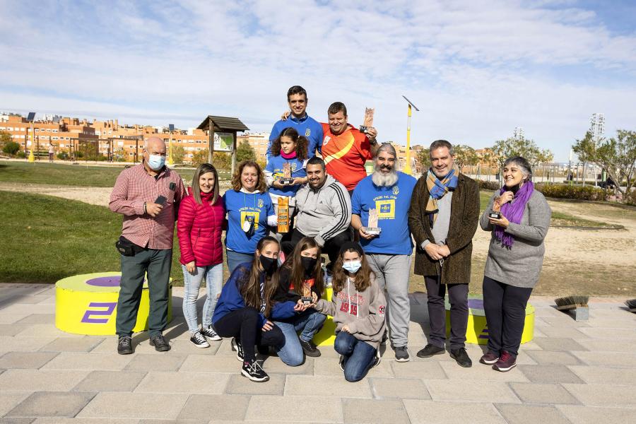 Concejal Sánchez Sanguino con los ganadores