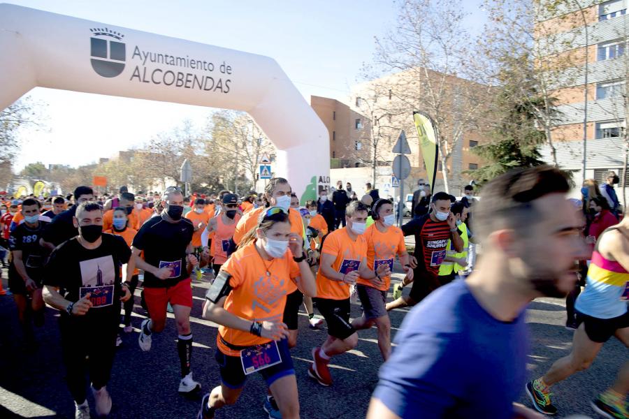 San Silvestre 2021 - Imagen de la salida de la carrera.