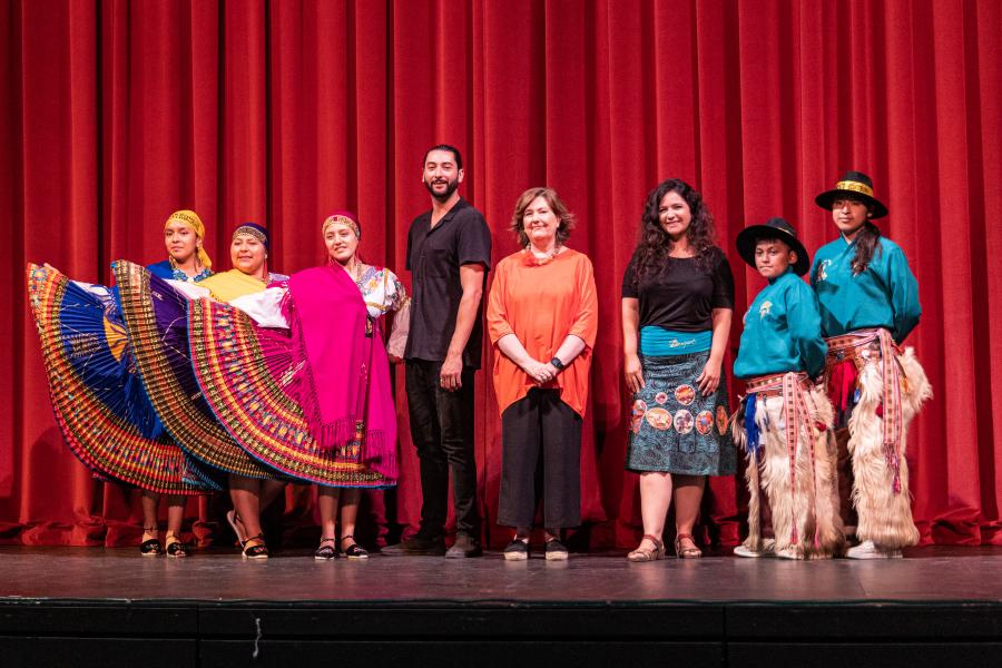  Presentación Programa de Otoño de Cultura - Imagen  de un momento de la presentación en el Teatro Auditorio Ciudad de Alcobendas nueva programación cultural hasta enero de 2023.