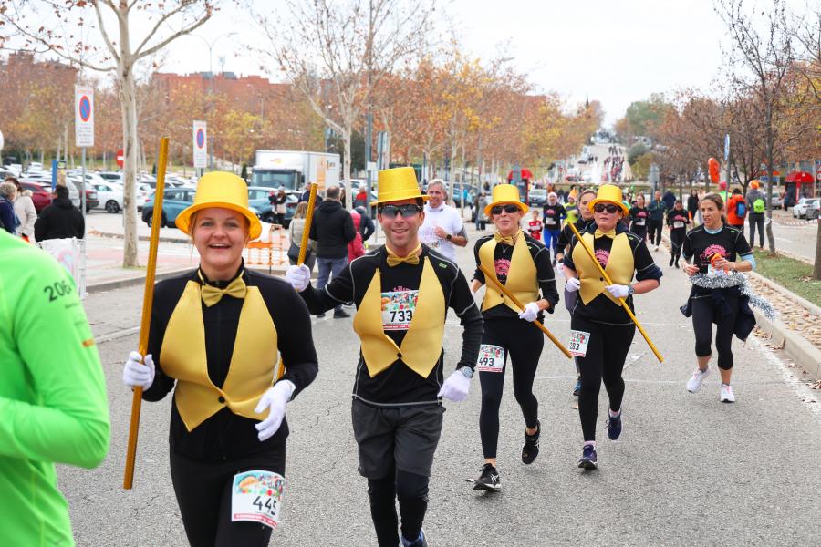 San Silvestre 2023, corredores disfrazados