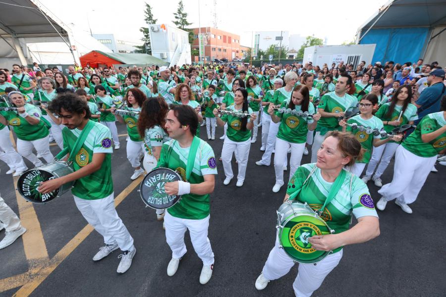 San Isidro 2024 - Gran Batucada de ritmos brasileiros, batucada