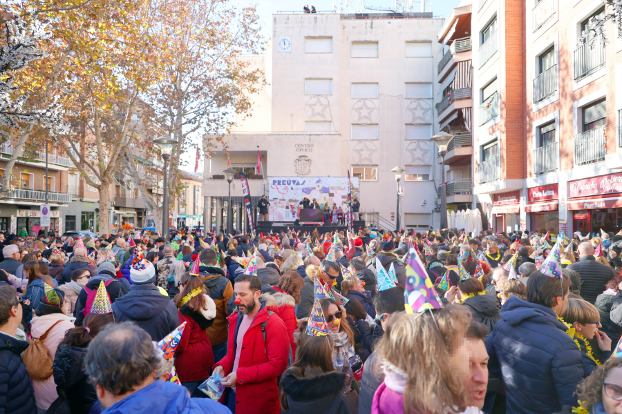 Celebración de las préuvas, ambiente en Plaza del Pueblo