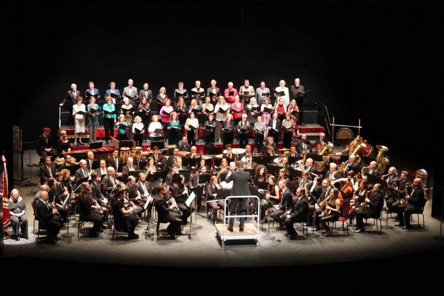 Concierto de Navidad, actuación Banda Municipal y Coral de Alcobendas