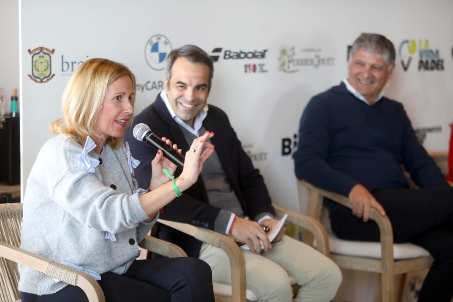 Presentación de La Vida Pádel Business Hub, palabras alcaldesa