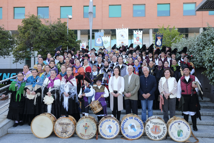 XXI Encuentro Tradicional de Gaitas, fotografía de familia